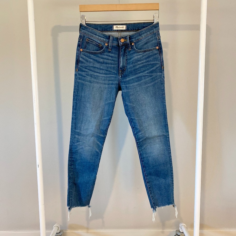 Madewell 9" High Rise Skinny Crop in Miranda